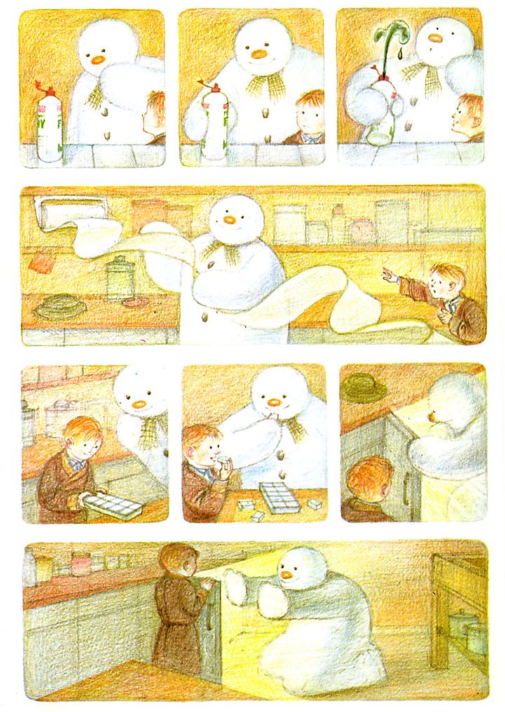 Raymond Briggs, Le bonhomme de neige (The Snowman, 1978)